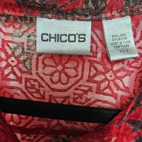 Chico's blouse - Picture 2 of 7
